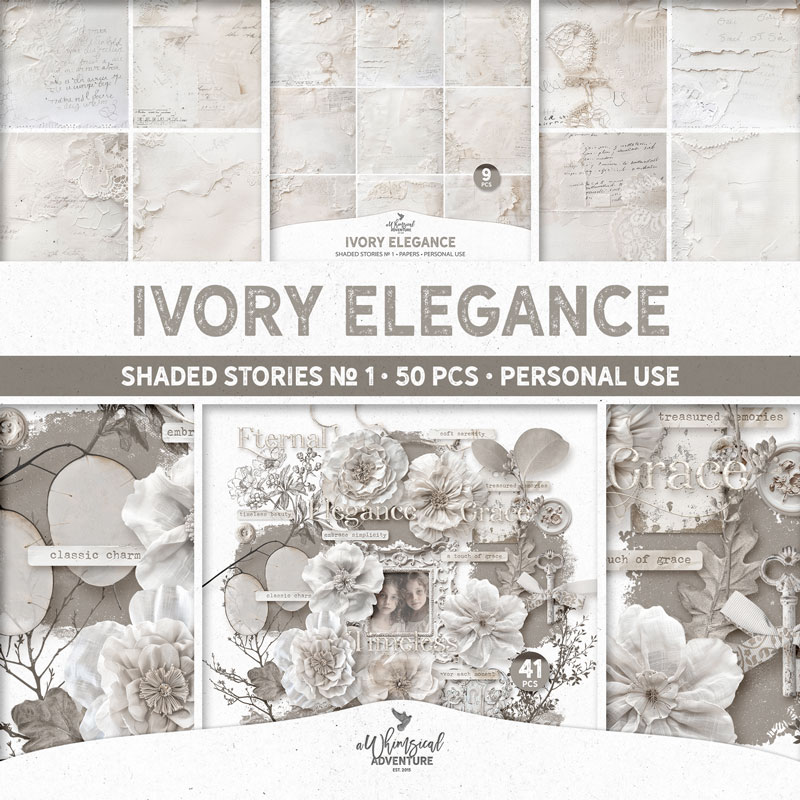 Shaded Stories No 1 Ivory Elegance