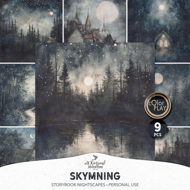 Skymning Storybook Nightscapes