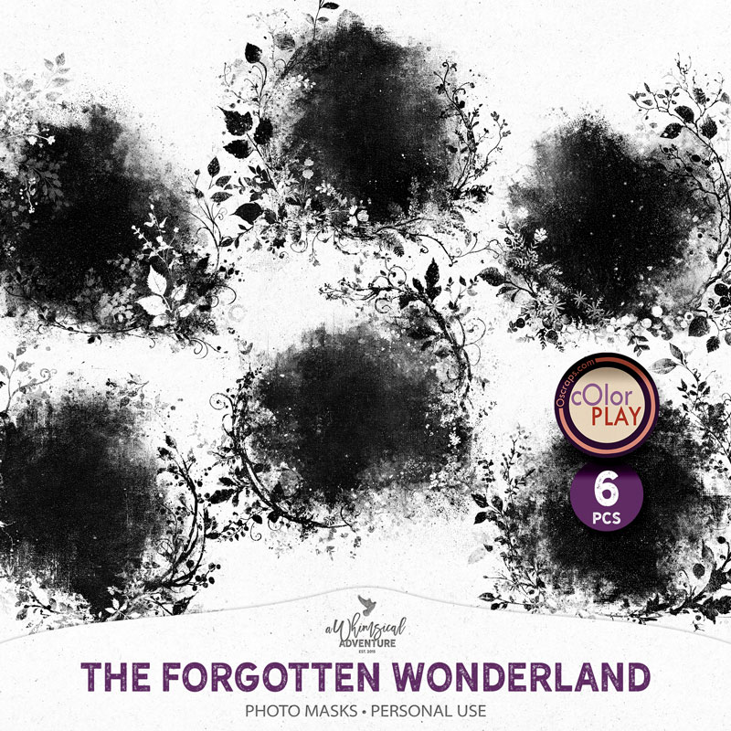 The Forgotten Wonderland Photo Masks