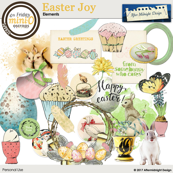 Easter Joy Elements 1