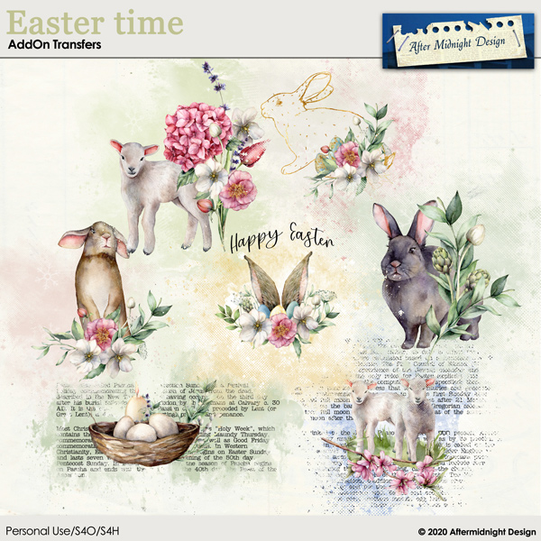 Easter Time AddOn Transfers