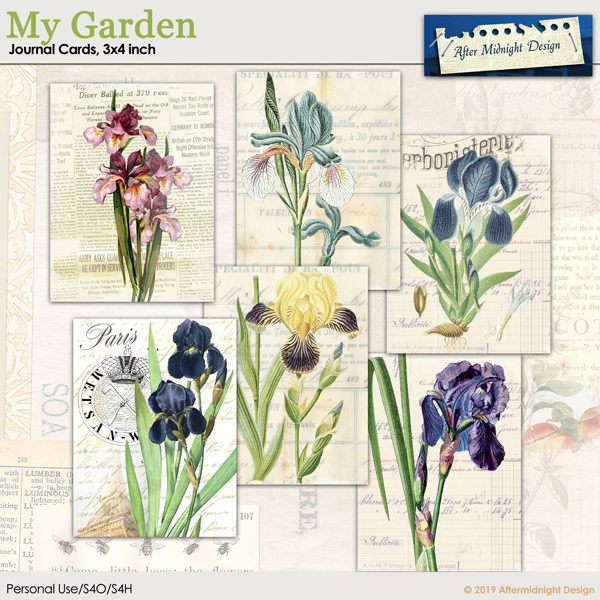 Journal Cards Garden 1