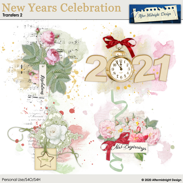 New Years Celebration Transfers 2