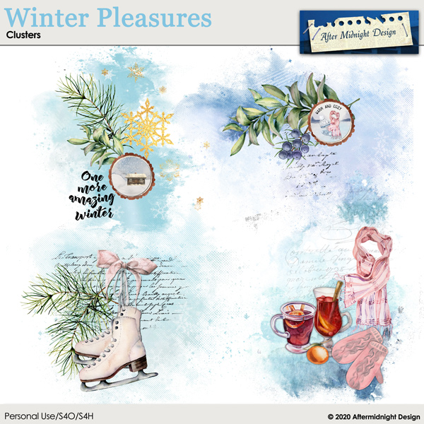 Winter Pleasures Clusters