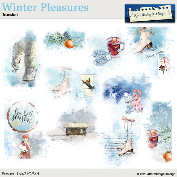 Winter Pleasures Transfers