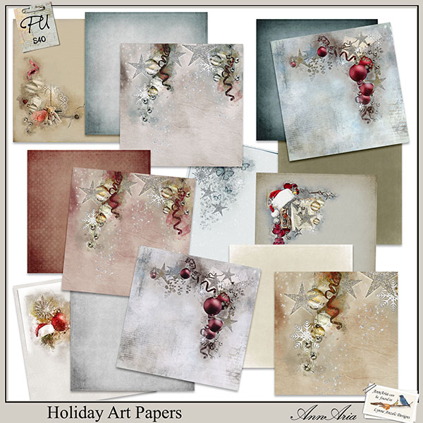 Holiday Art Papers