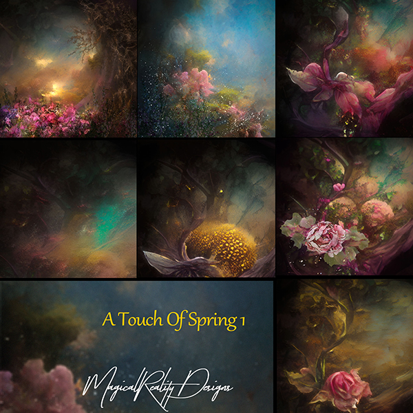 A Touch Of Spring 1 by MagicalReality Designs 