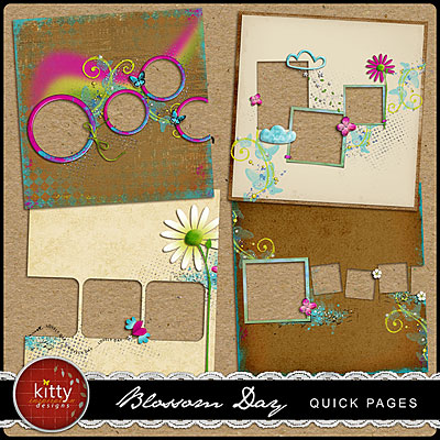 Blossom Day Quick Pages