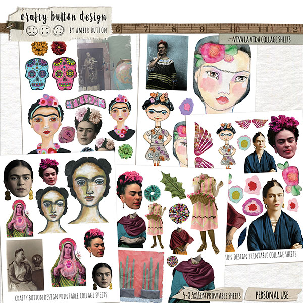 Viva La Vida Collage Sheets