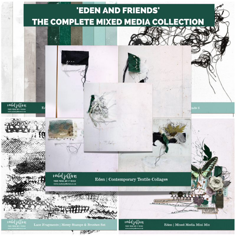 Eden and Friends | The Complete Mixed Media Collection by Rachel Jefferies