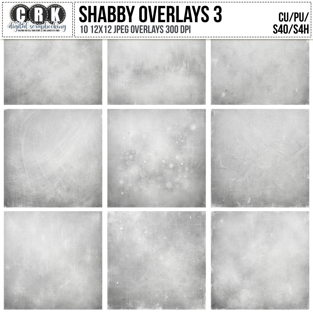 (CU) Shabby Overlays Set 3