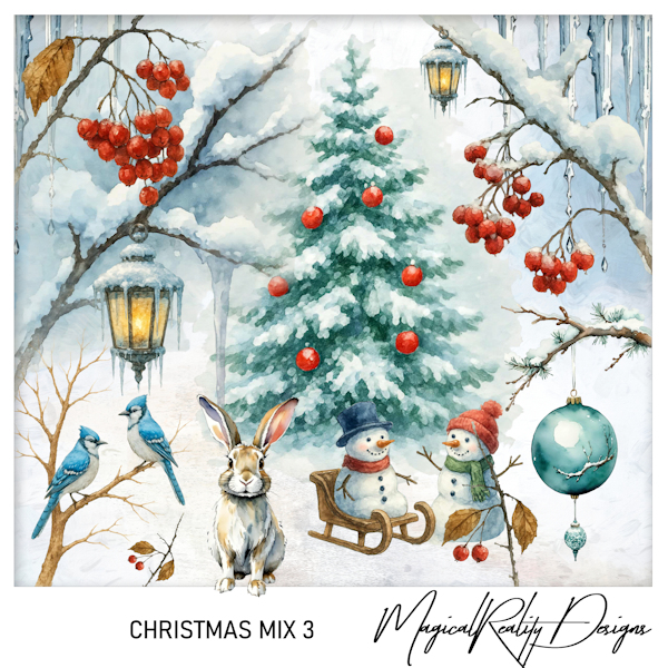 Christmas Mix 3 CU by MagicalReality Designs