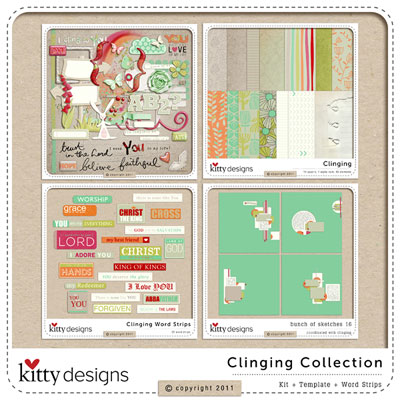 Clinging Collection by Kitty Designs