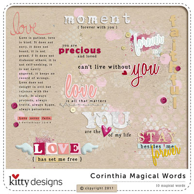 Corinthia Magical Words