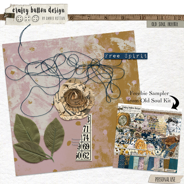 Old Soul freebie by Crafty Button Designs Old Soul freebie by Crafty Button Designs