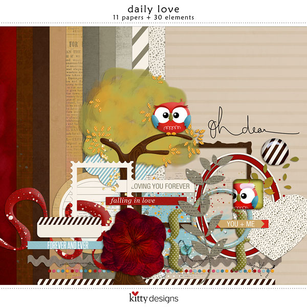 Daily Love Mini Kit by Kitty Designs