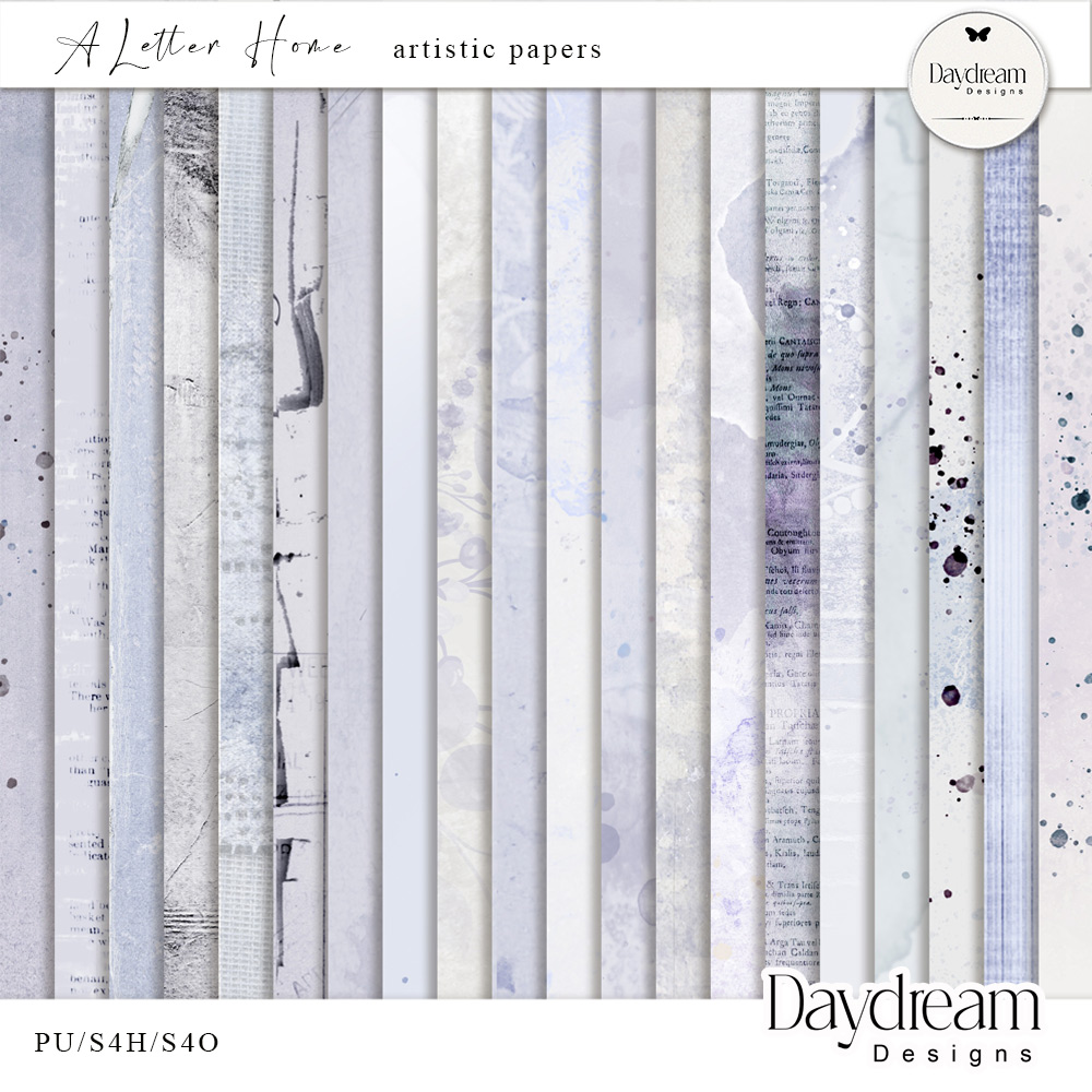A Letter Home Artistic Papers by Daydream Designs