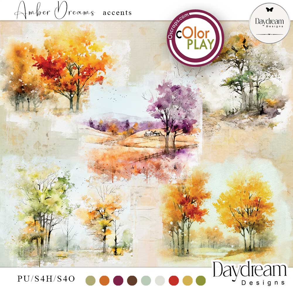 Amber Dreams Accents by Daydream Designs   