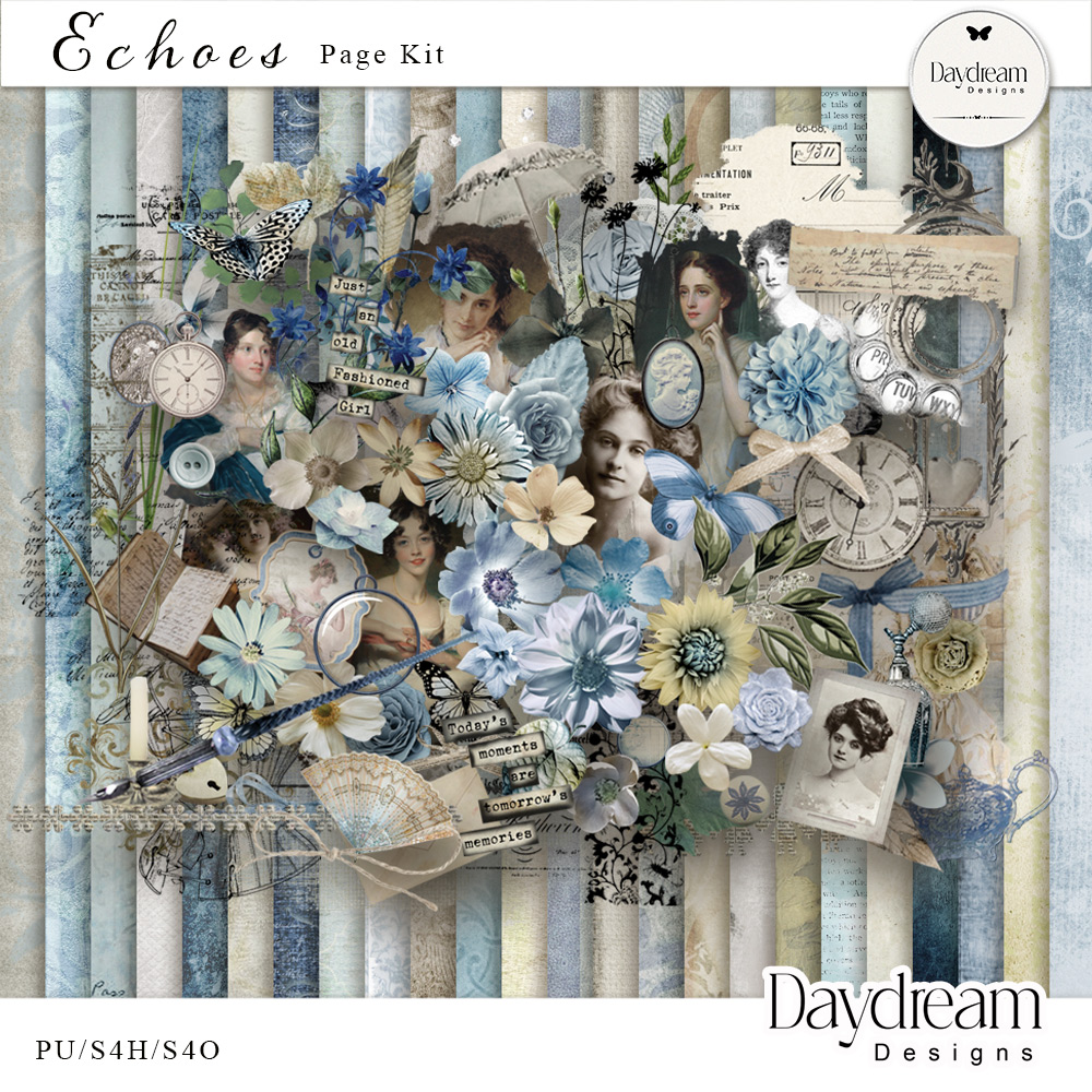 Echoes Page Kit by Daydream Designs   