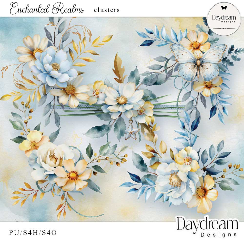 Enchanted Realms Clusters by Daydream Designs   