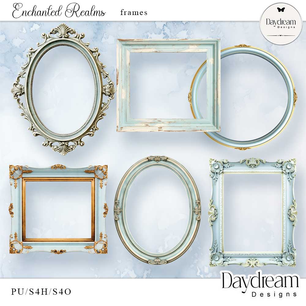 Enchanted Realms Frames by Daydream Designs   