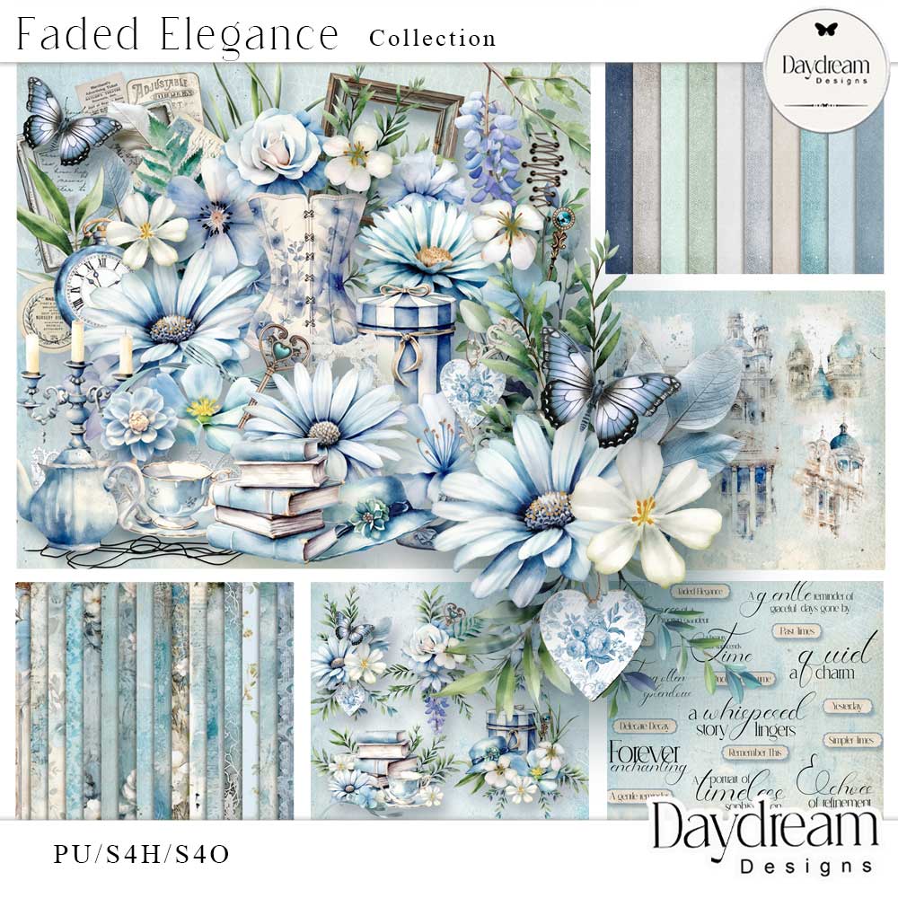 Faded Elegance Collection by Daydream Designs     