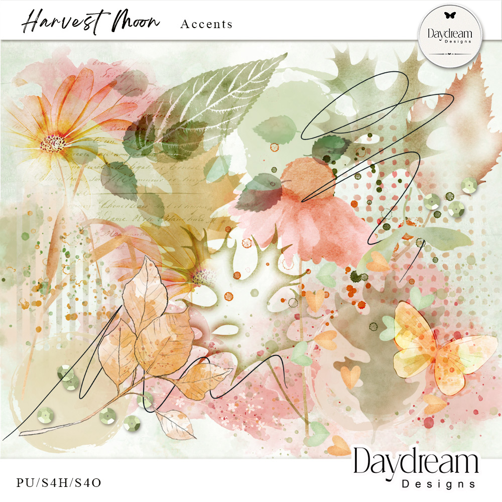 Harvest Moon Accents by Daydream Designs      