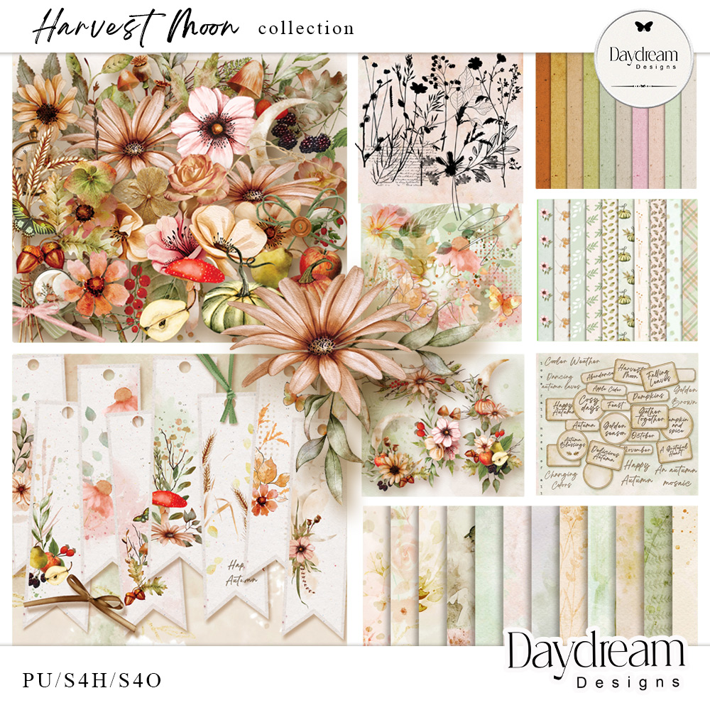 Harvest Moon Collection by Daydream Designs       