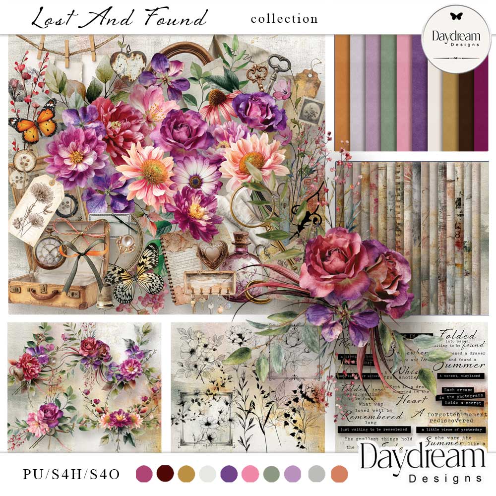 Lost And Found Collection by Daydream Designs    
