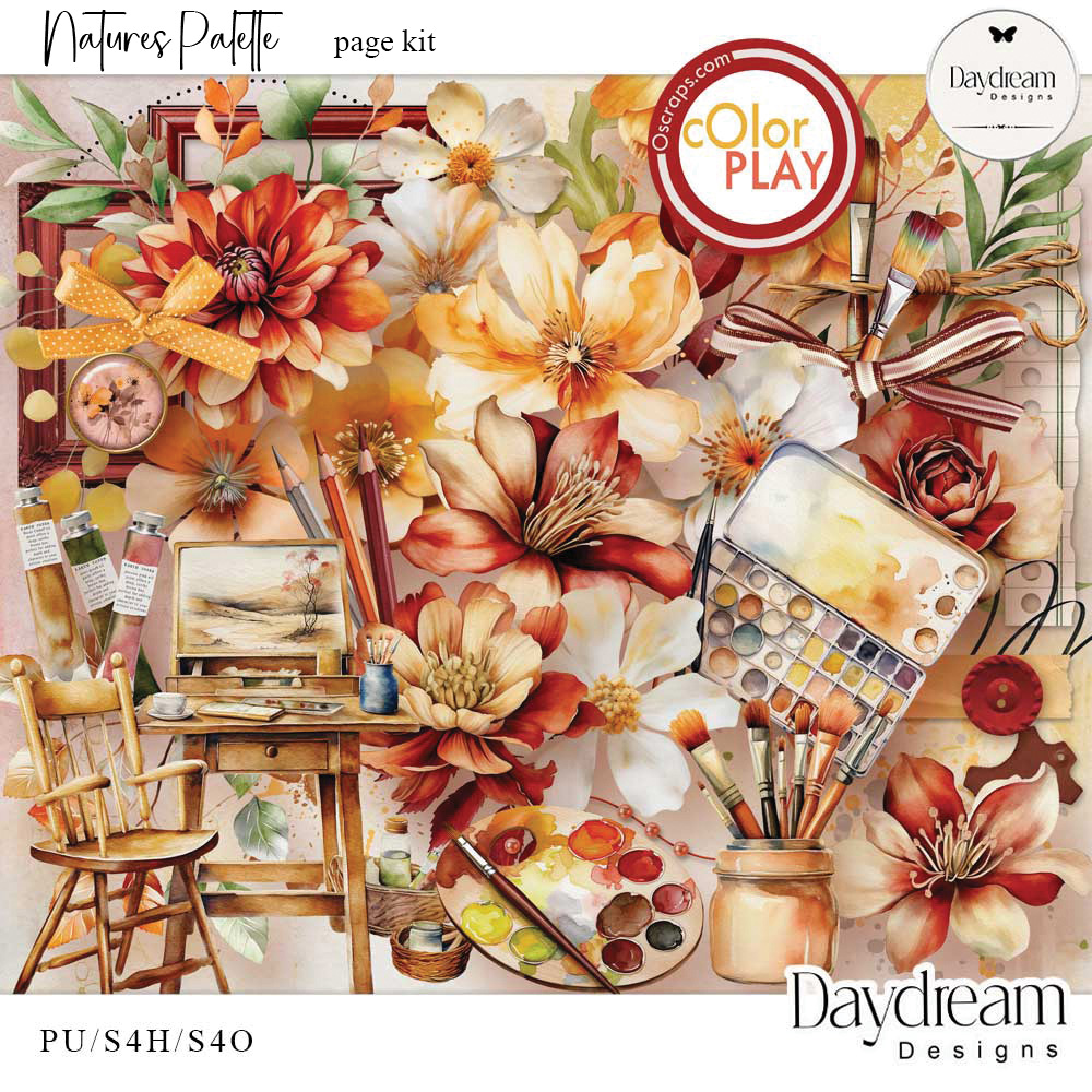 Natures Palette Page Kit by Daydream Designs  