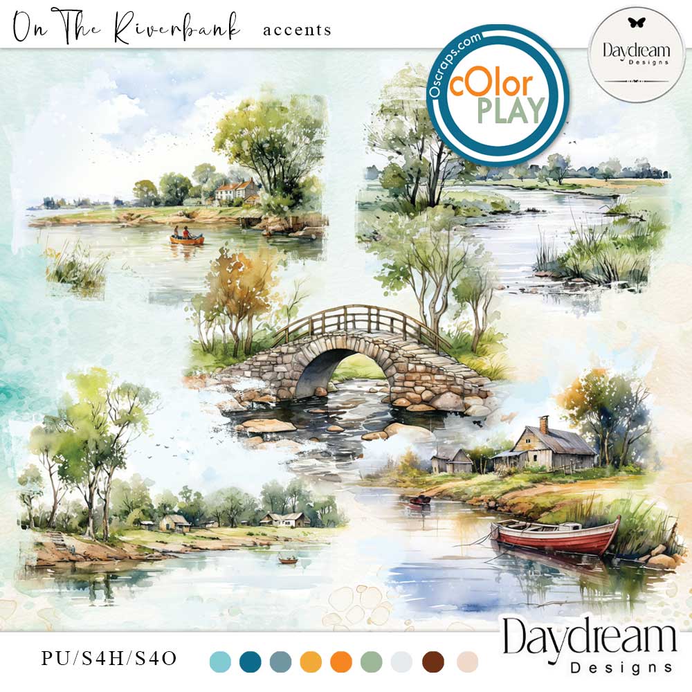 On The Riverbank Accents by Daydream Designs   