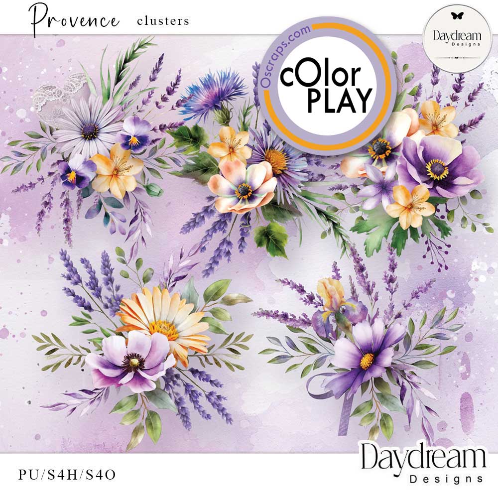 Provence Clusters by Daydream Designs      