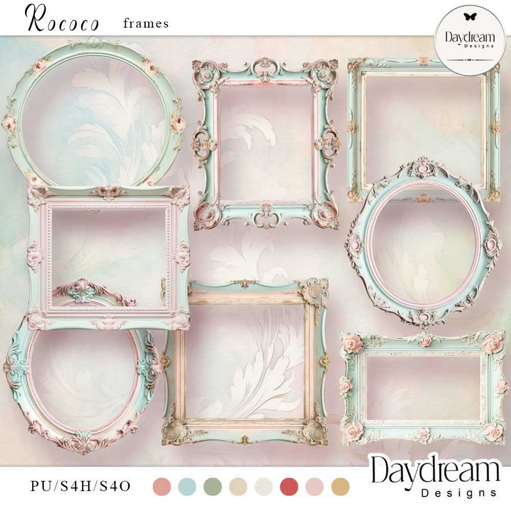 Rococo Frames by Daydream Designs   