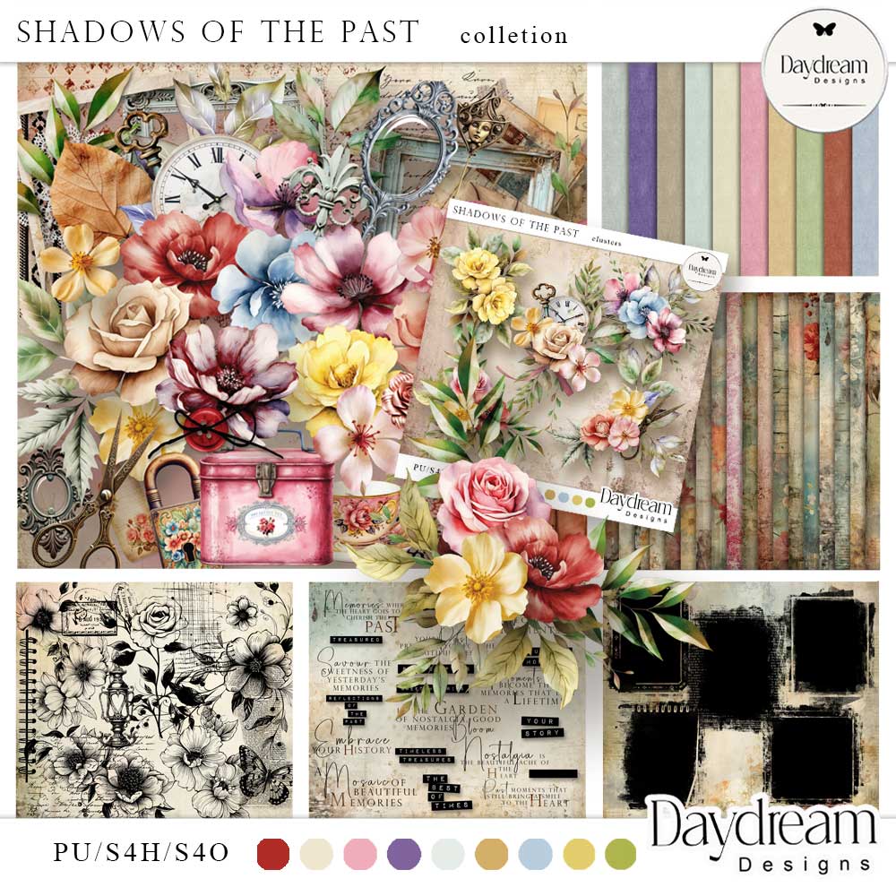 Shadows Of The Past Collection by Daydream Designs      