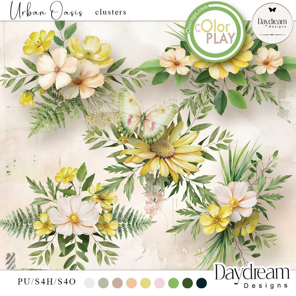 Urban Oasis Clusters by Daydream Designs    