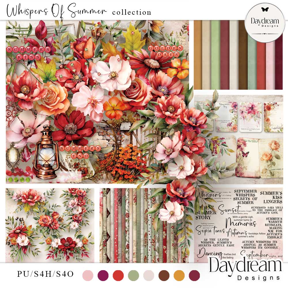 Whispers Of Summer Collection by Daydream Designs      