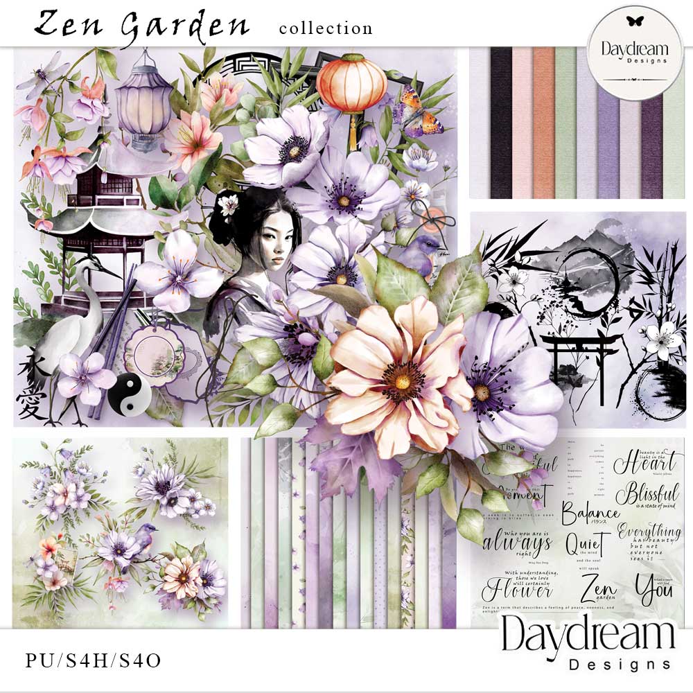 Zen Garden Collection by Daydream Designs 