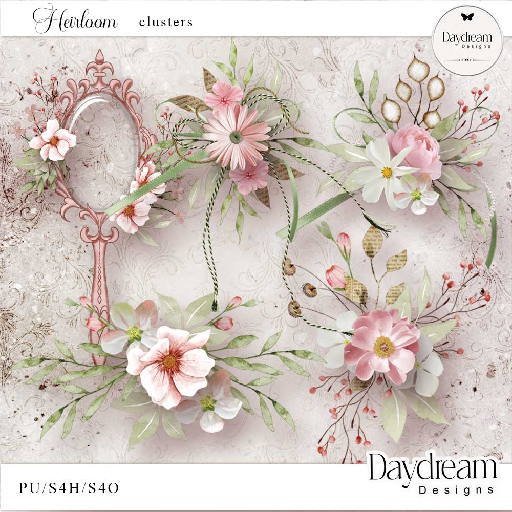 Heirloom Clusters by Daydream Designs   