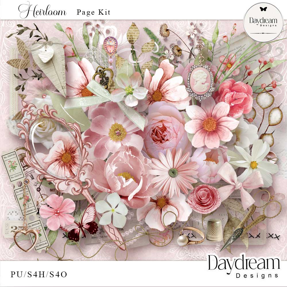 Heirloom Page Kit by Daydream Designs   