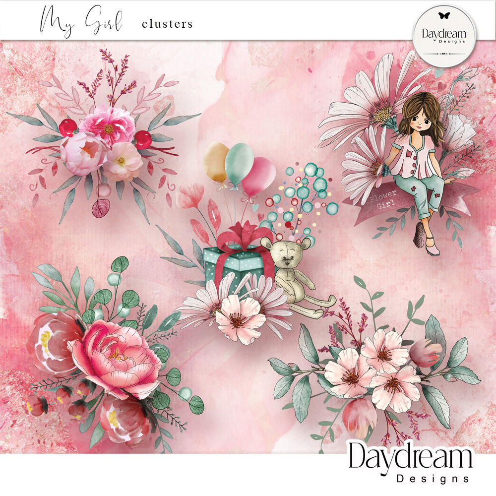 My Girl Clusters by Daydream Designs