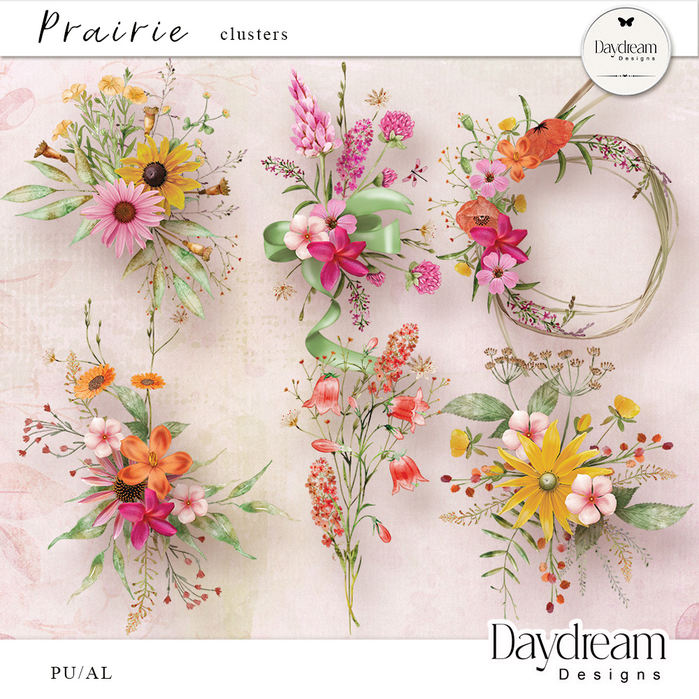 Prairie Clusters by Daydream Designs