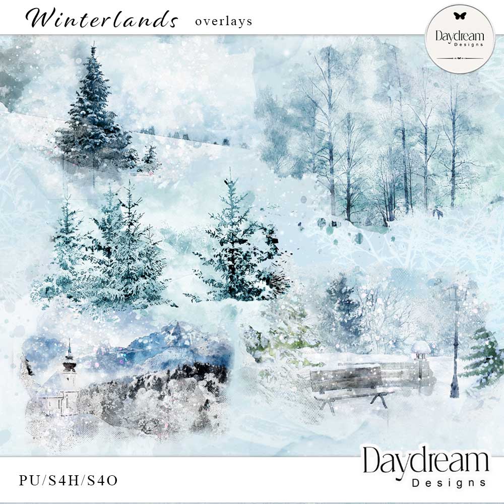 Winterlands Overlays by Daydream Dsigns 
