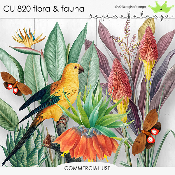 CU 820 FLORA & FAUNA