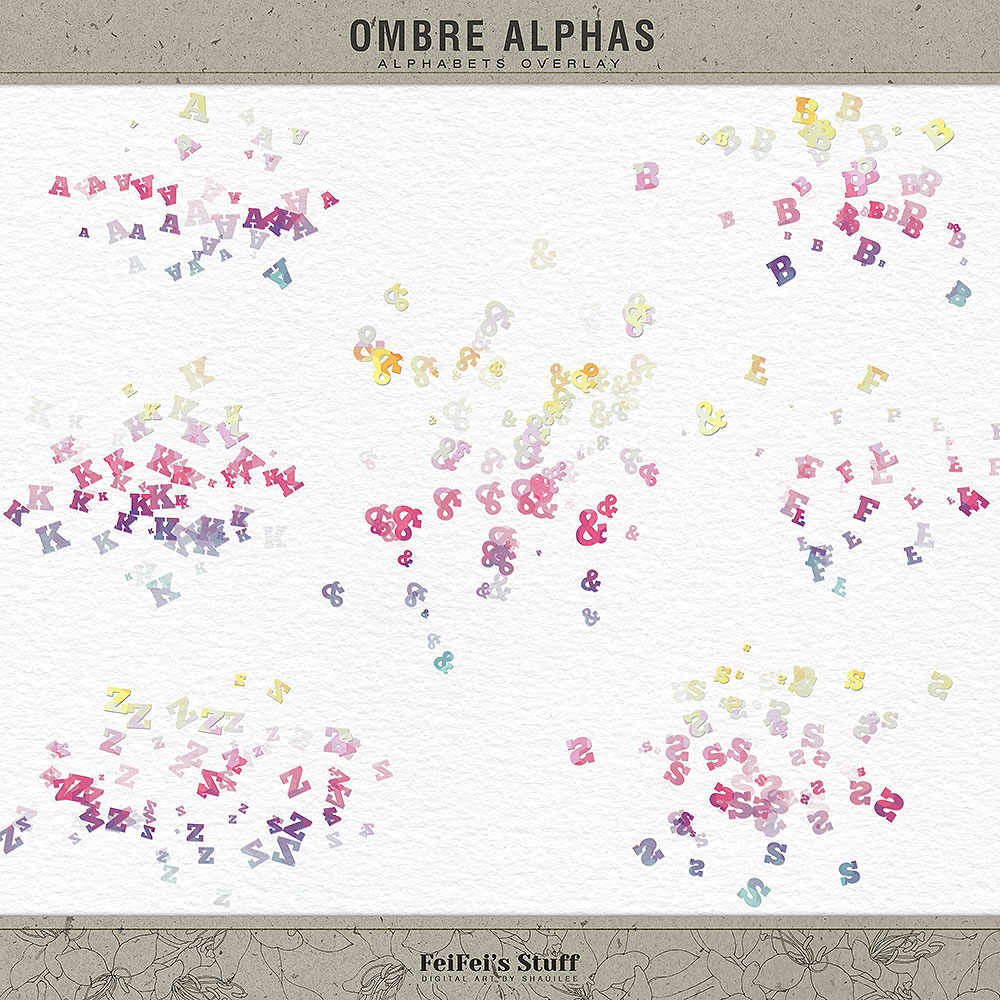 Ombre Alphas by FeiFei Stuff