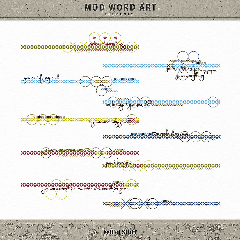 Mod Word Art by FeiFei Stuff