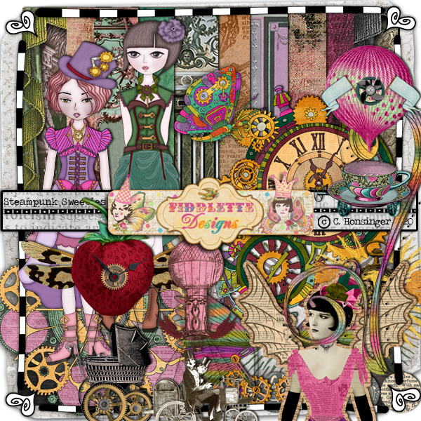 Steampunk Sweeties by Fiddlette Designs