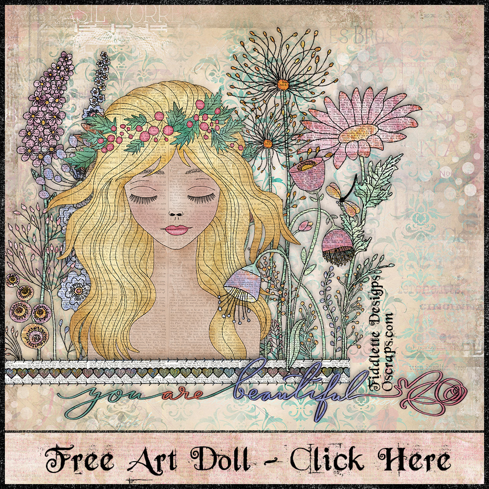 This Beautiful Fantastic Challenge Giveaway by Fiddlette Designs