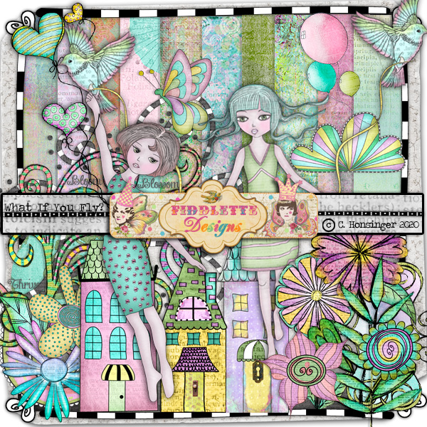 What If You Fly? by Fiddlette Designs