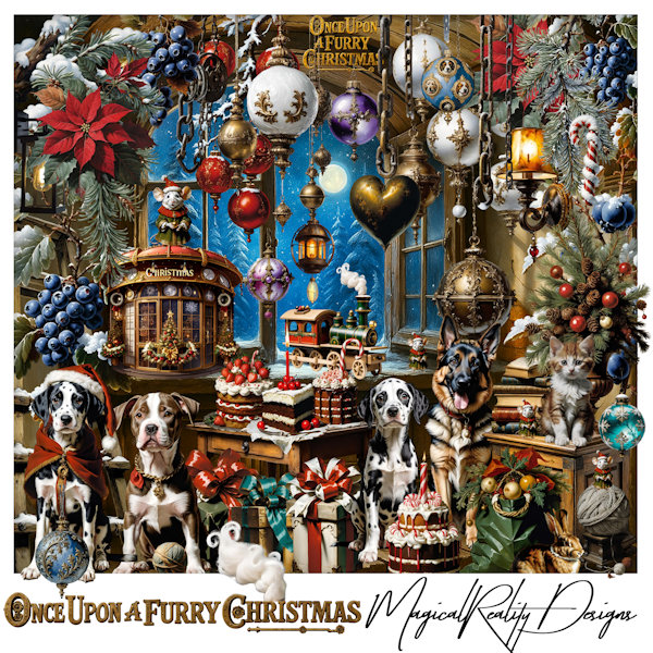 Once Upon A Furry Christmas by MagicalReality Designs 