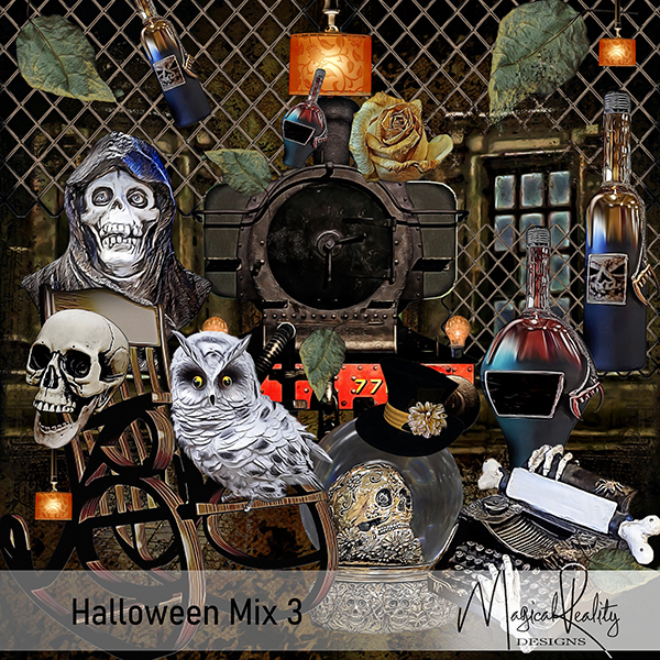 Halloween Mix 3 CU by MagicalReality Designs
